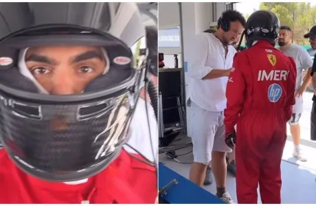 Butrint Imeri befason me klipin e ri: Në pistën e formulave, jo me makina luksi