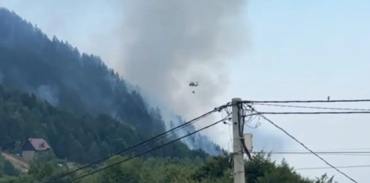 Zjarri në Prevallë – KFOR-i nis intervenimin nga ajri