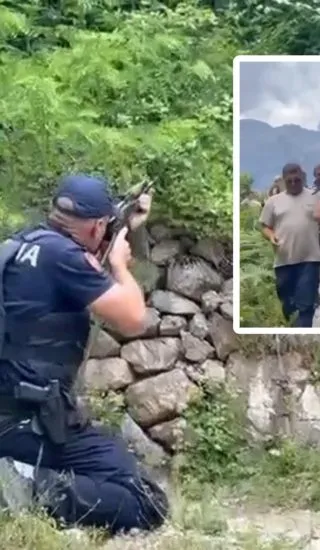 Thethi nën ‘flakë’ pas shembjes së ndërtimeve