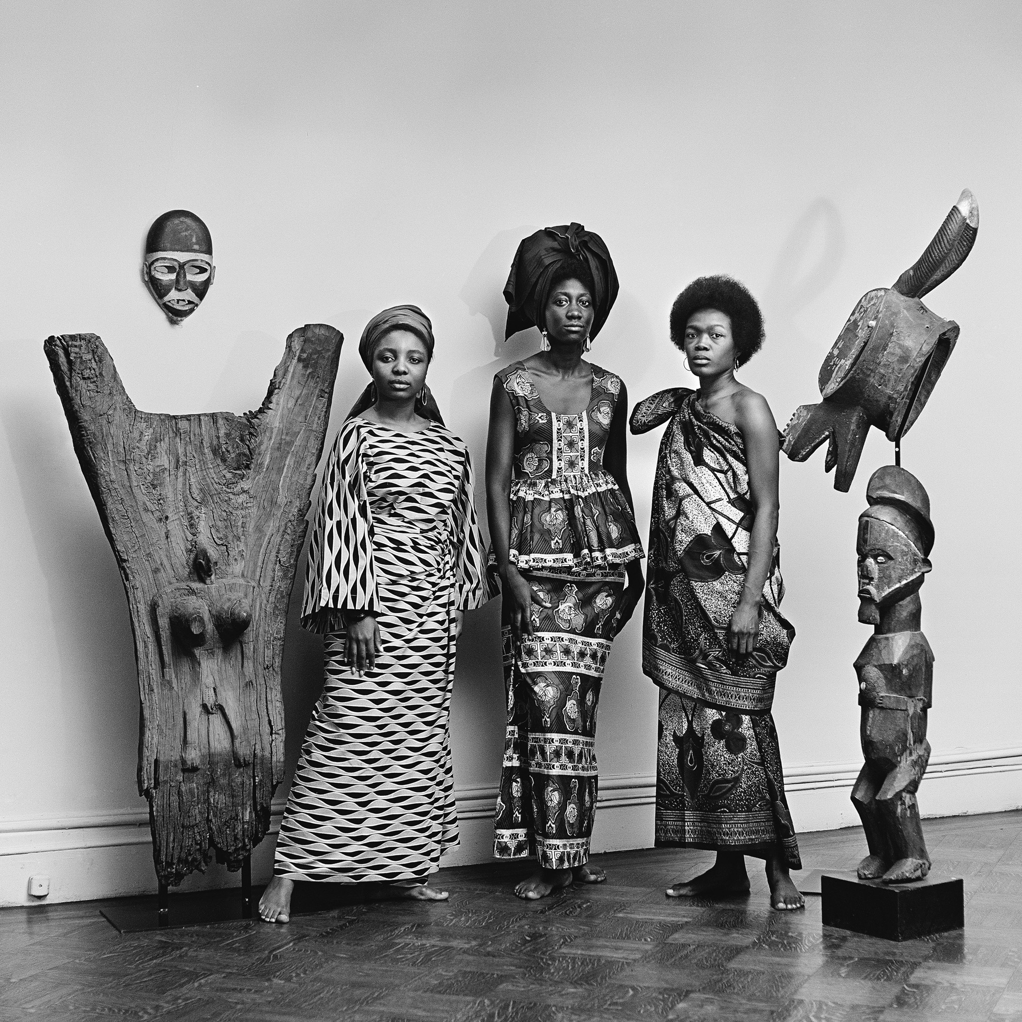 Modelet e Grandassa, New York, 1967, fotografuar nga Kwame Brathwaite
