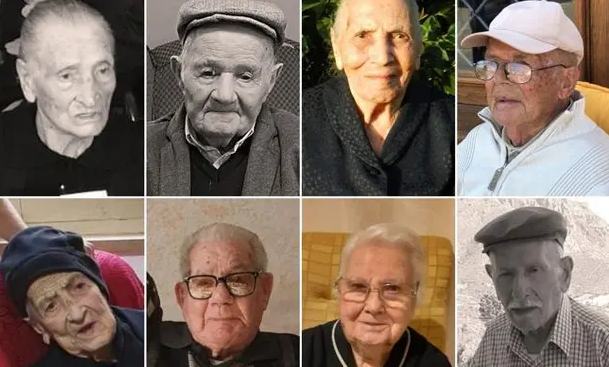 Tetë 100-vjeçarët e gjallë në Perdasdefogu. (Ⓒ tourism sardinia)